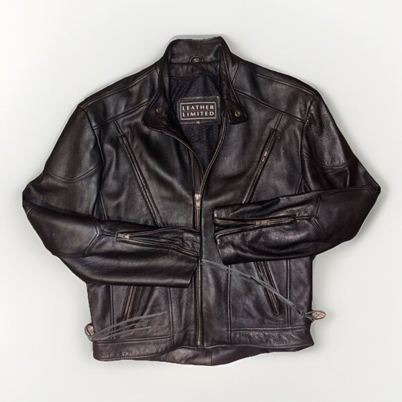 Leather Limited Jackets & Blazers - Women’s Leather Limited Black Leather Jacket Size XXL
